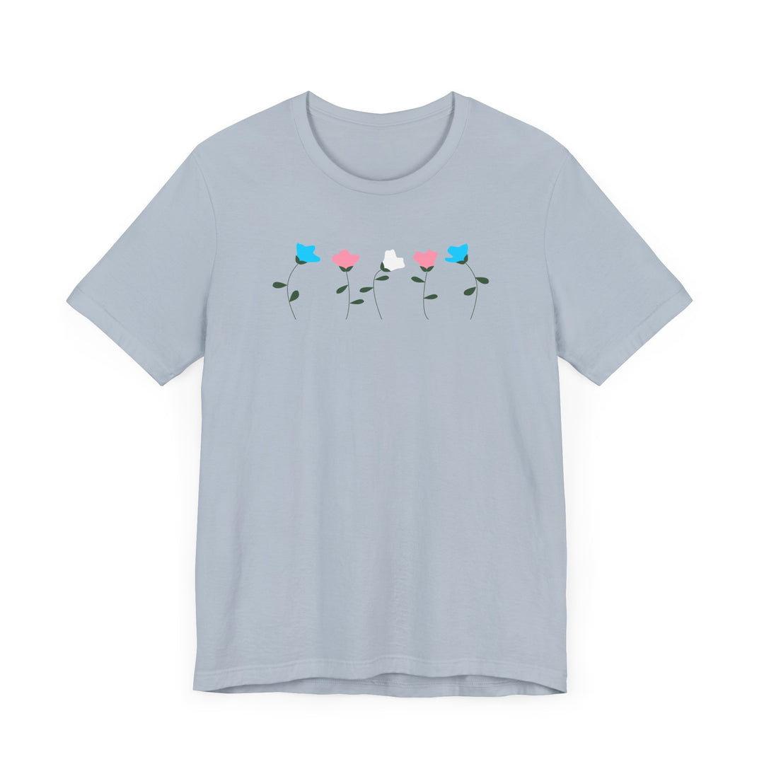 Trans Shirt - Simple Flowers