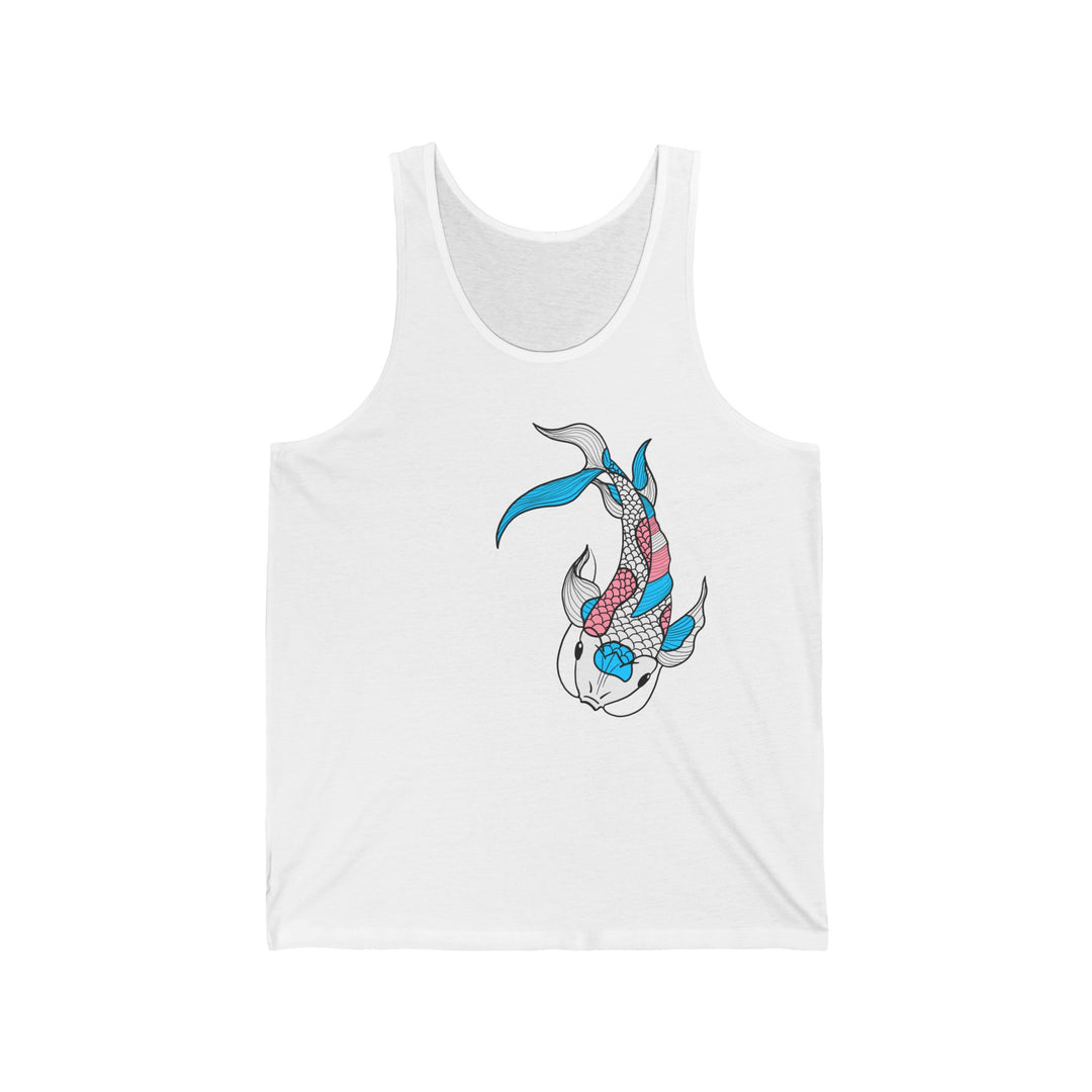 Trans Tank Top - Koi Fish