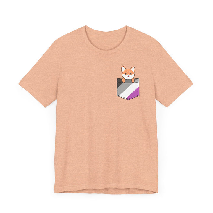 Asexual Shirt - Dog In Fake Pocket