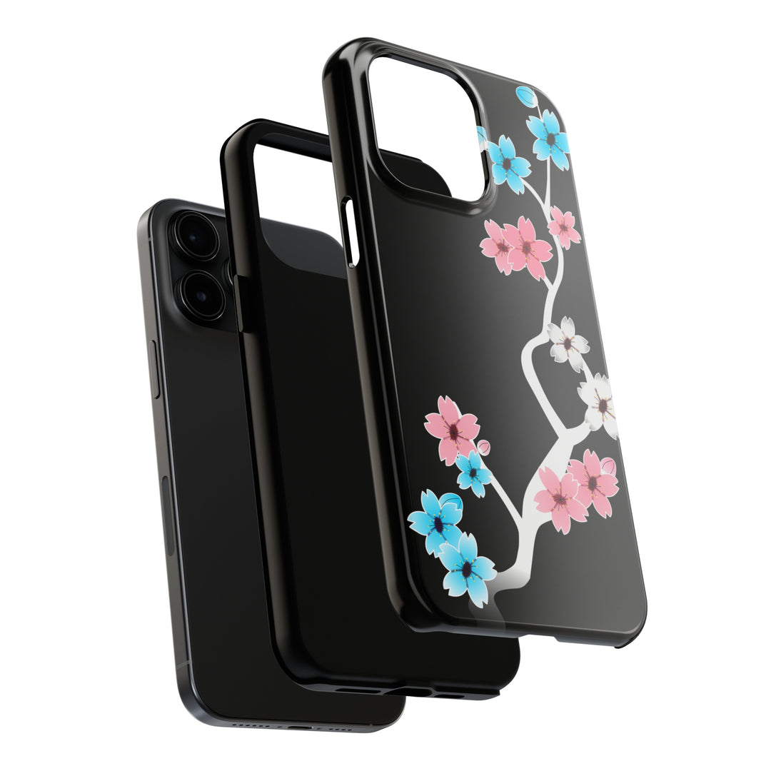 Trans iPhone Case - Dark Sakura