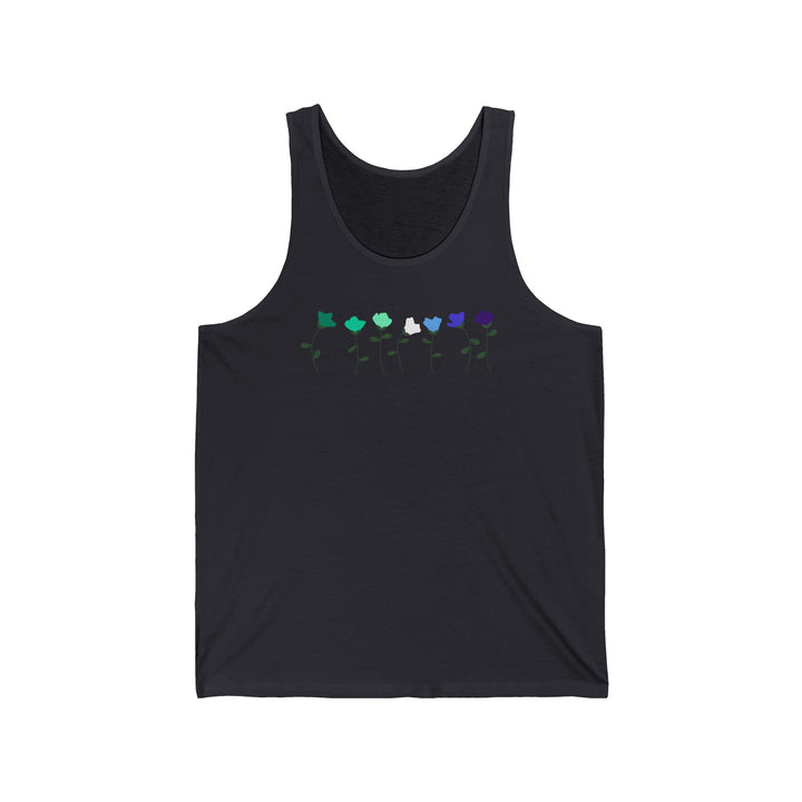 MLM Tank Top - Simple Flowers