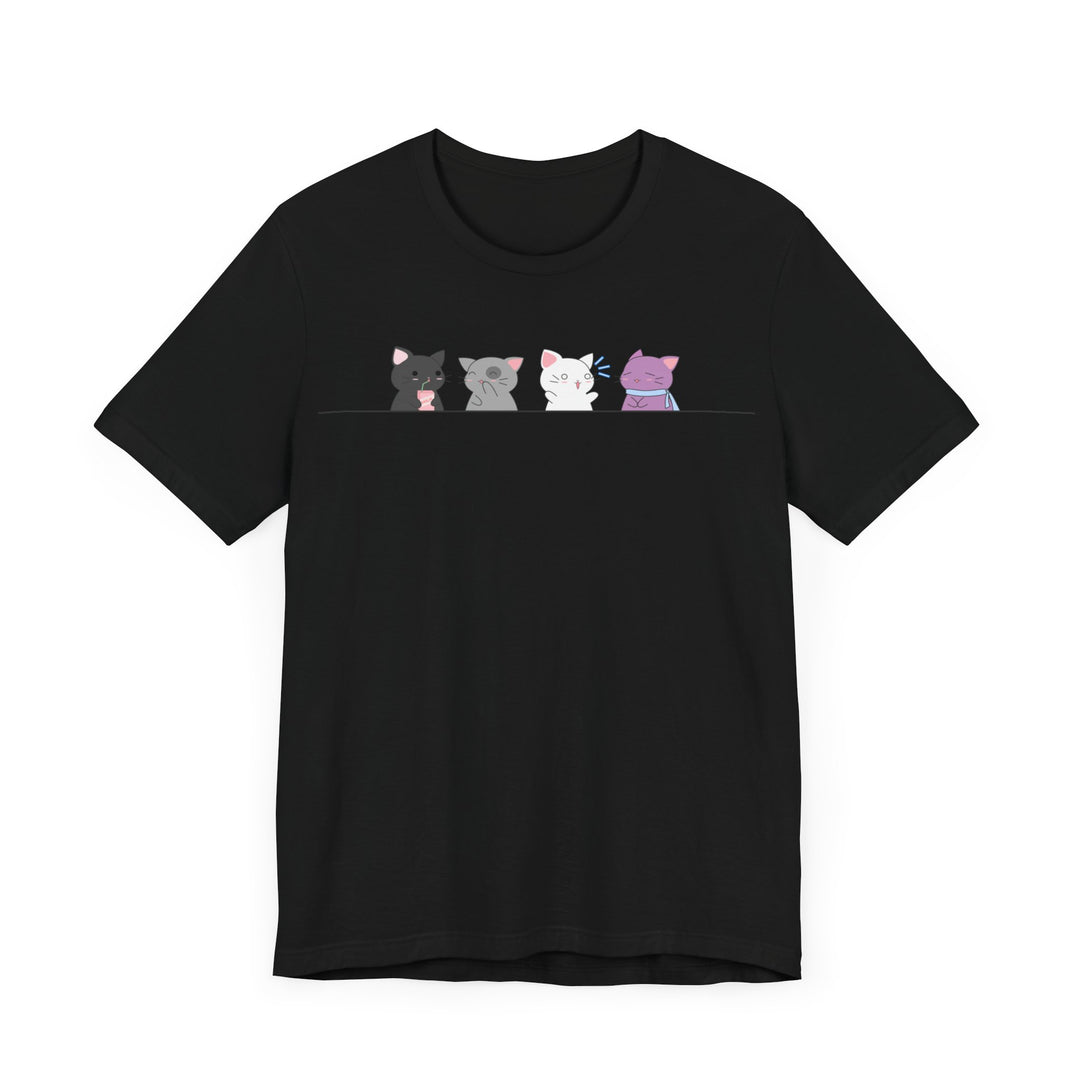 Asexual Shirt - Kawaii Cats