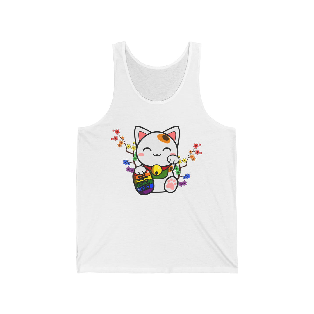 LGBTQ Pride Tank Top - Lucky Cat