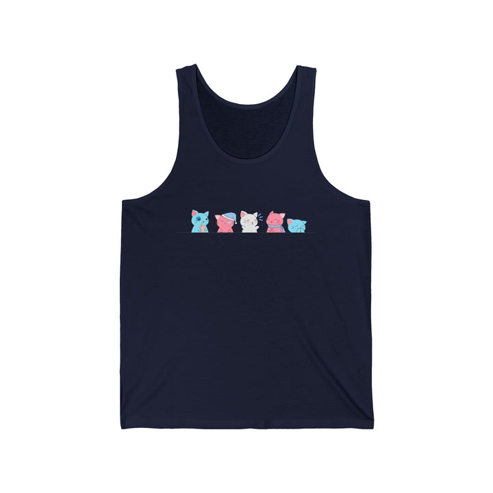 Trans Tank Top - Kawaii Cats