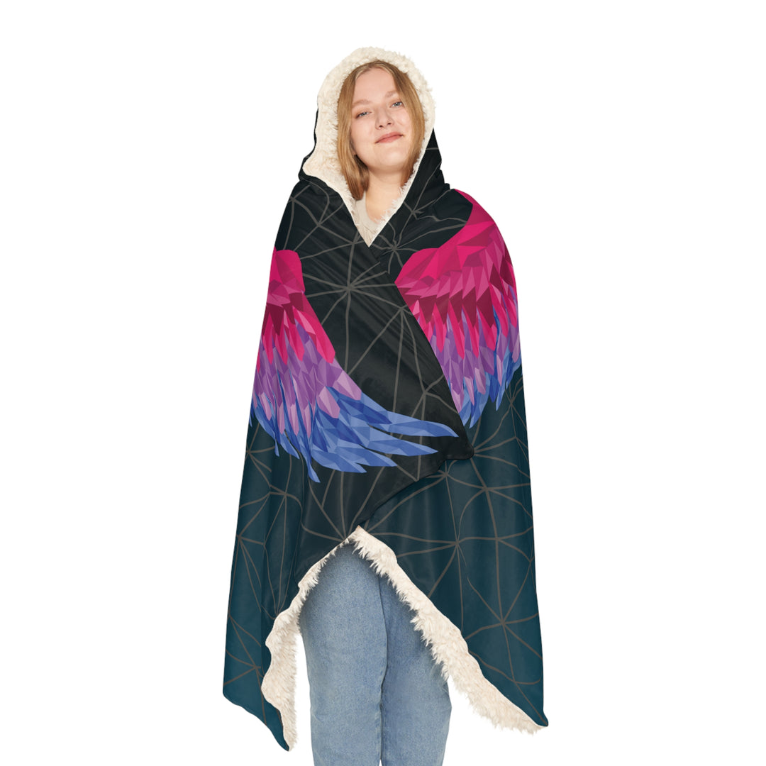 Bisexual Blanket Hooded - Wings