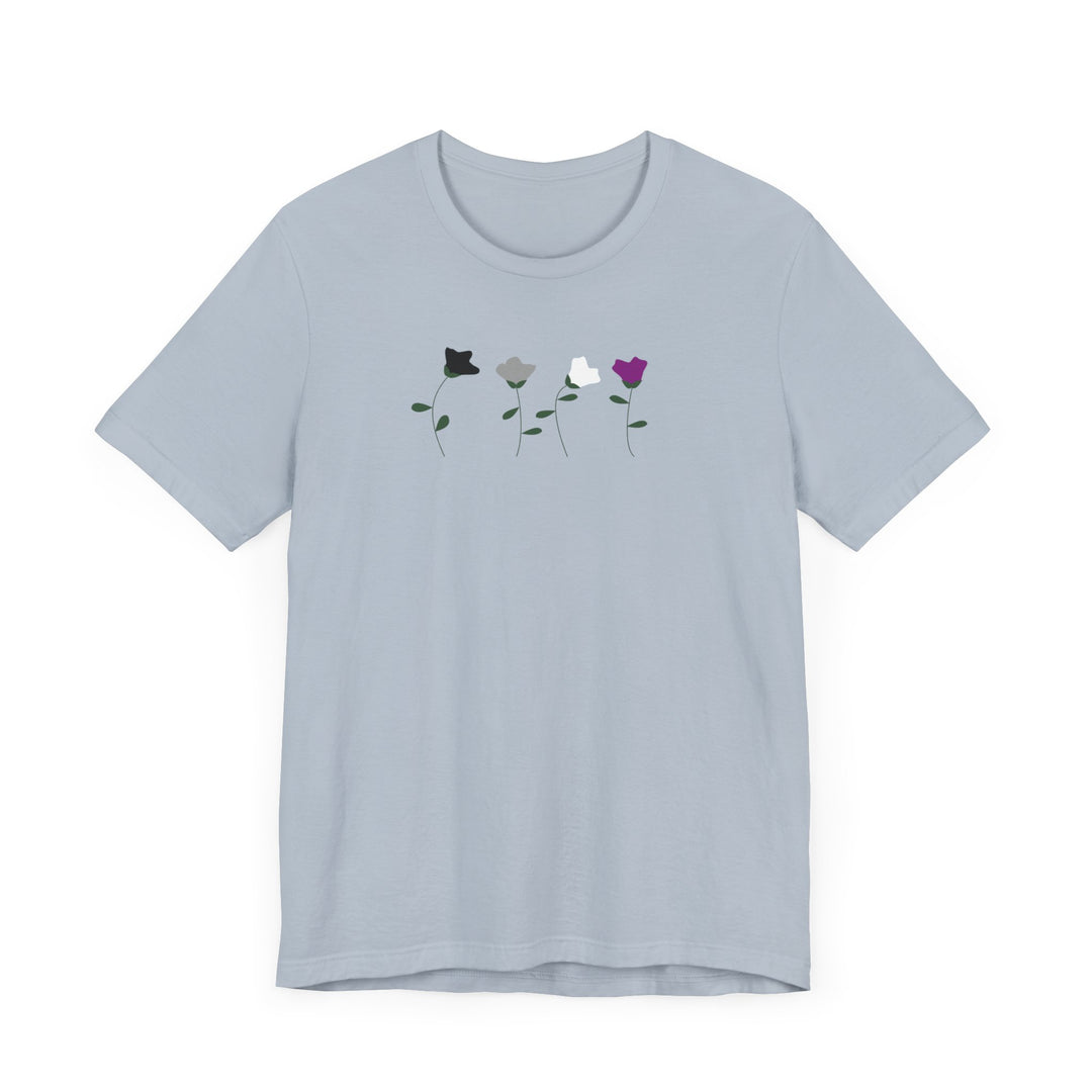 Asexual Shirt - Simple Flowers