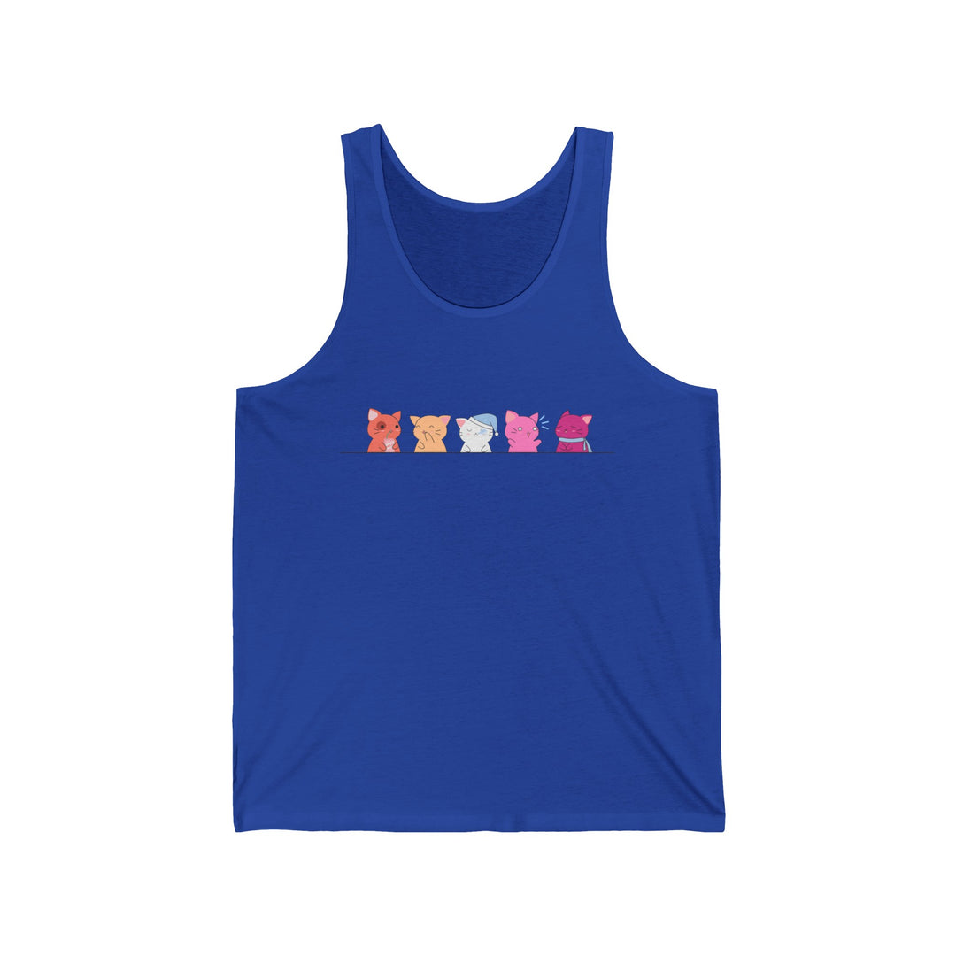 Lesbian Tank Top - Kawaii Cats