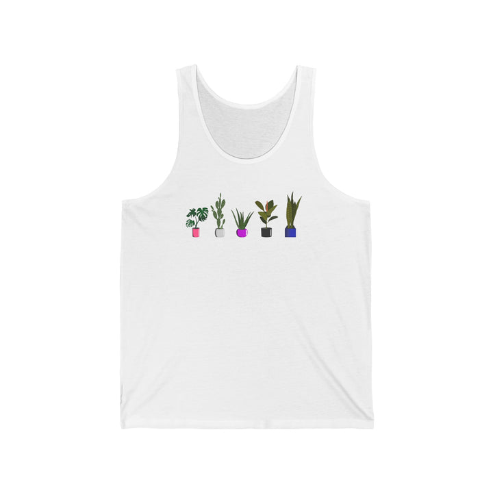 Genderfluid Tank Top - Plants