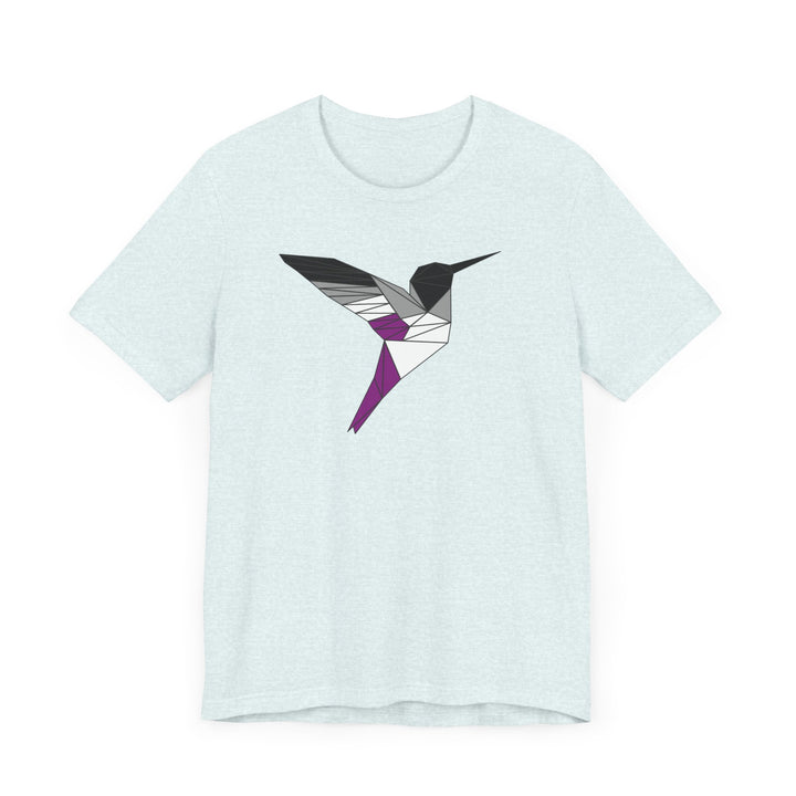 Asexual Shirt - Polygon Hummingbird