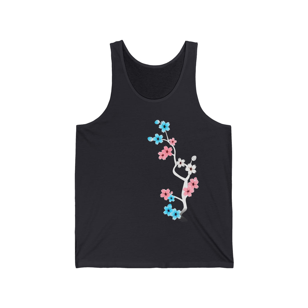 Trans Tank Top - Dark Sakura