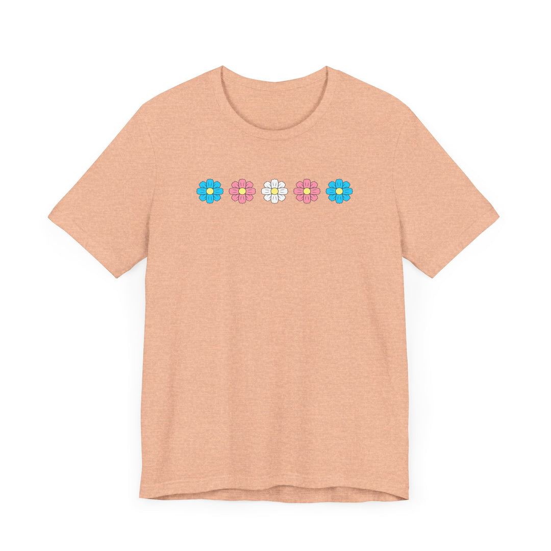 Trans Shirt - Cosmos Flowers