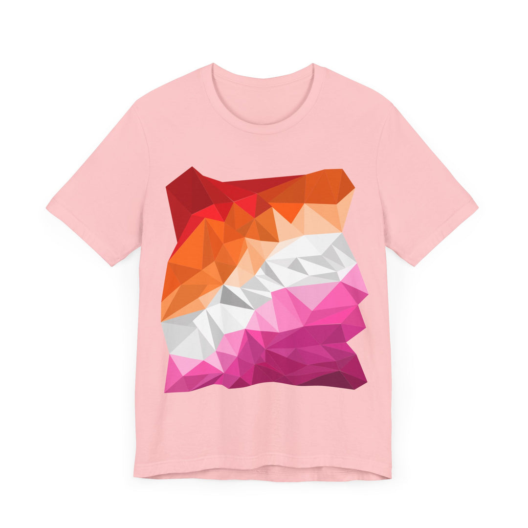 Lesbian Shirt - Abstract Lesbian Flag