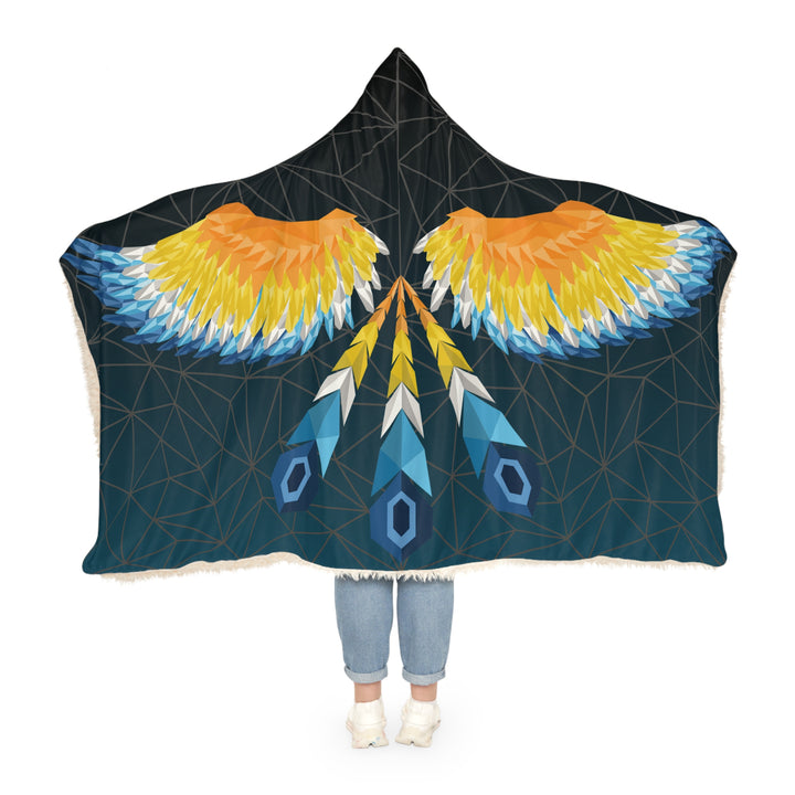 Aroace Blanket Hooded - Wings
