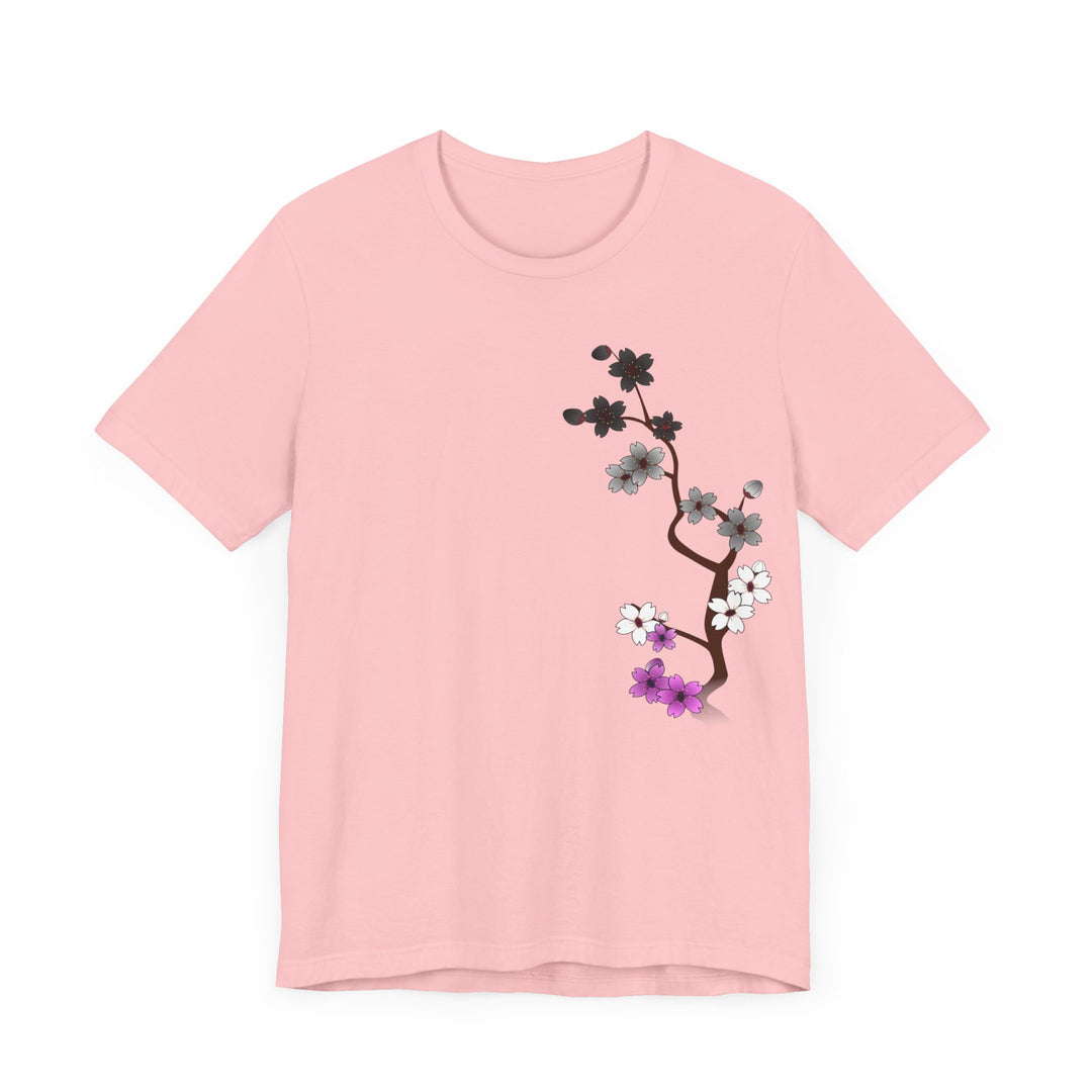 Asexual Shirt - Light Sakura