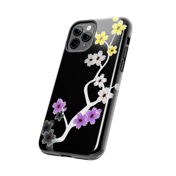 Nonbinary iPhone Case - Dark Sakura