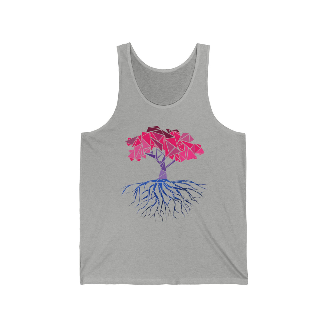Bisexual Tank Top - Abstract Tree