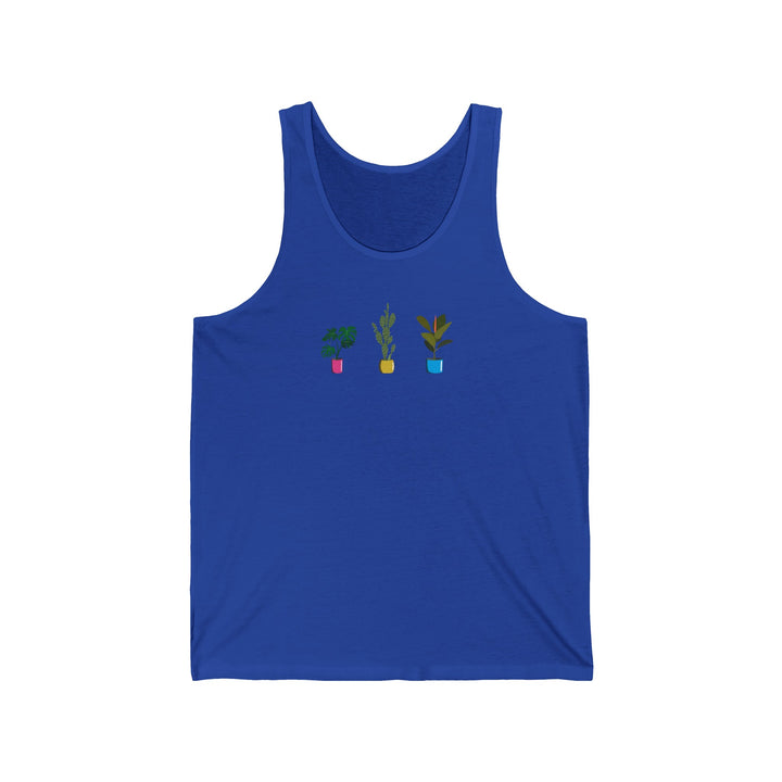 Pansexual Tank Top - Plants