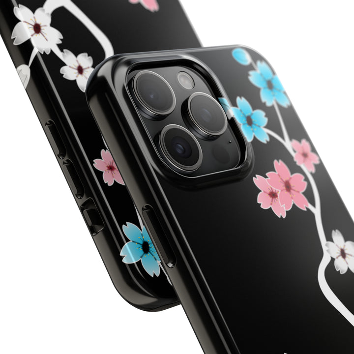 Trans iPhone Case - Dark Sakura