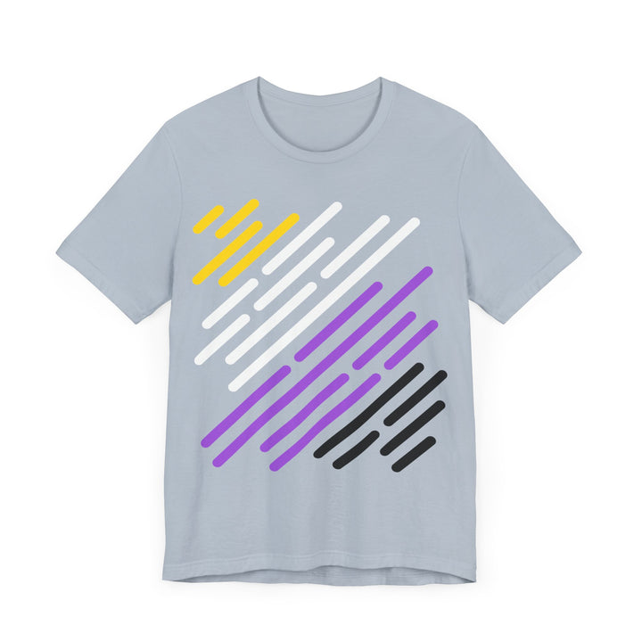 Nonbinary Shirt - Nonbinary Pride Flag Stripes