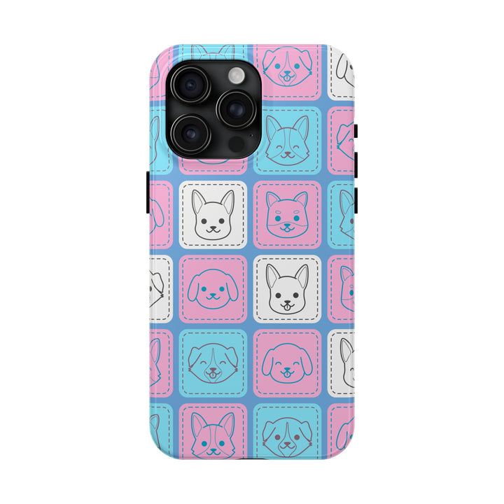 Trans iPhone Case - Kawaii Dogs