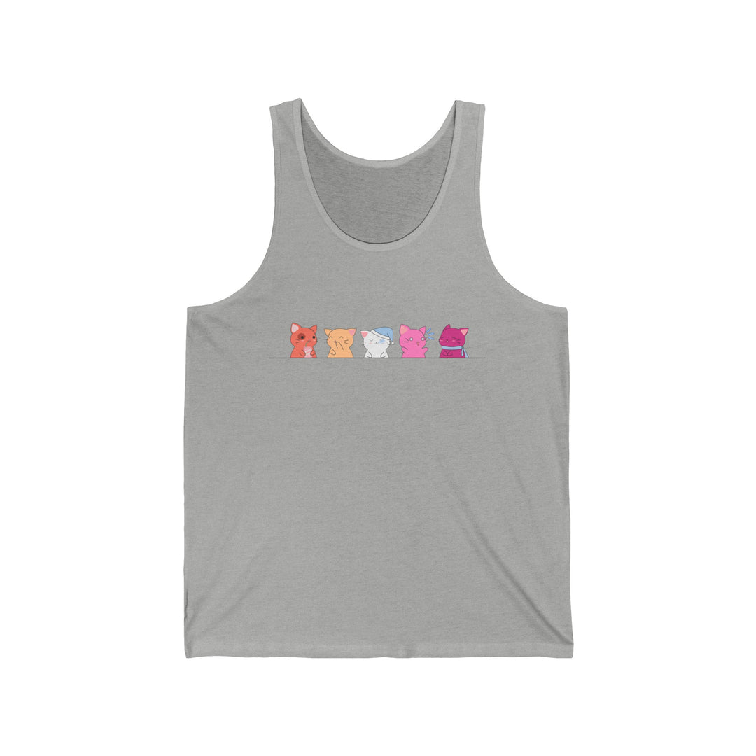 Lesbian Tank Top - Kawaii Cats