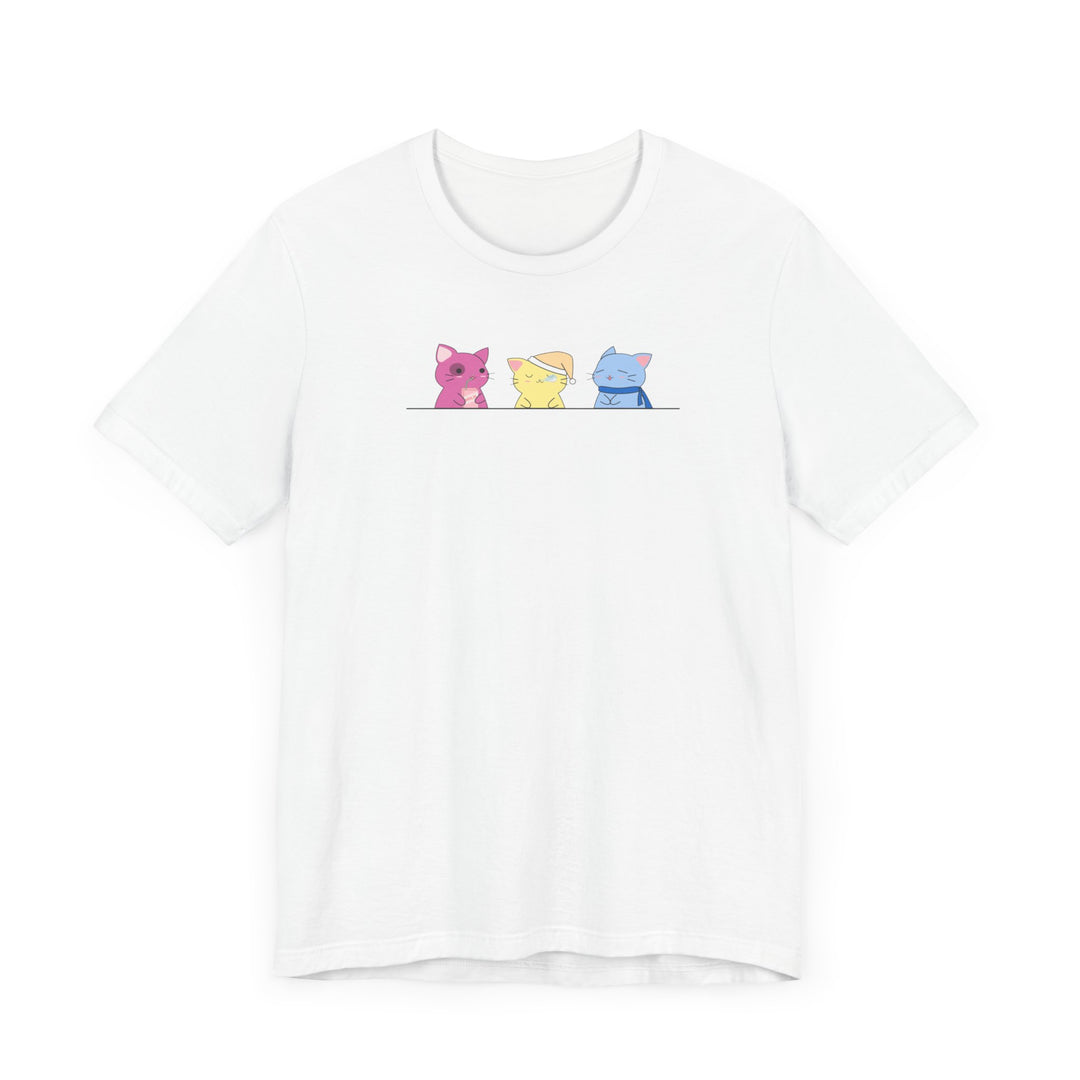 Pansexual Shirt - Kawaii Cats