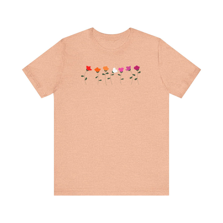 Lesbian Shirt - Simple Flowers