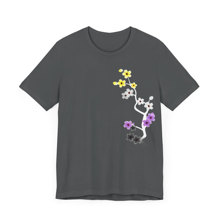 Nonbinary Shirt - Dark Sakura