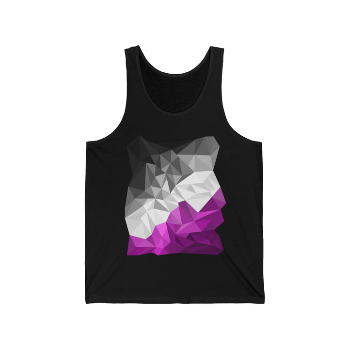 Asexual Tank Top - Abstract Ace Flag