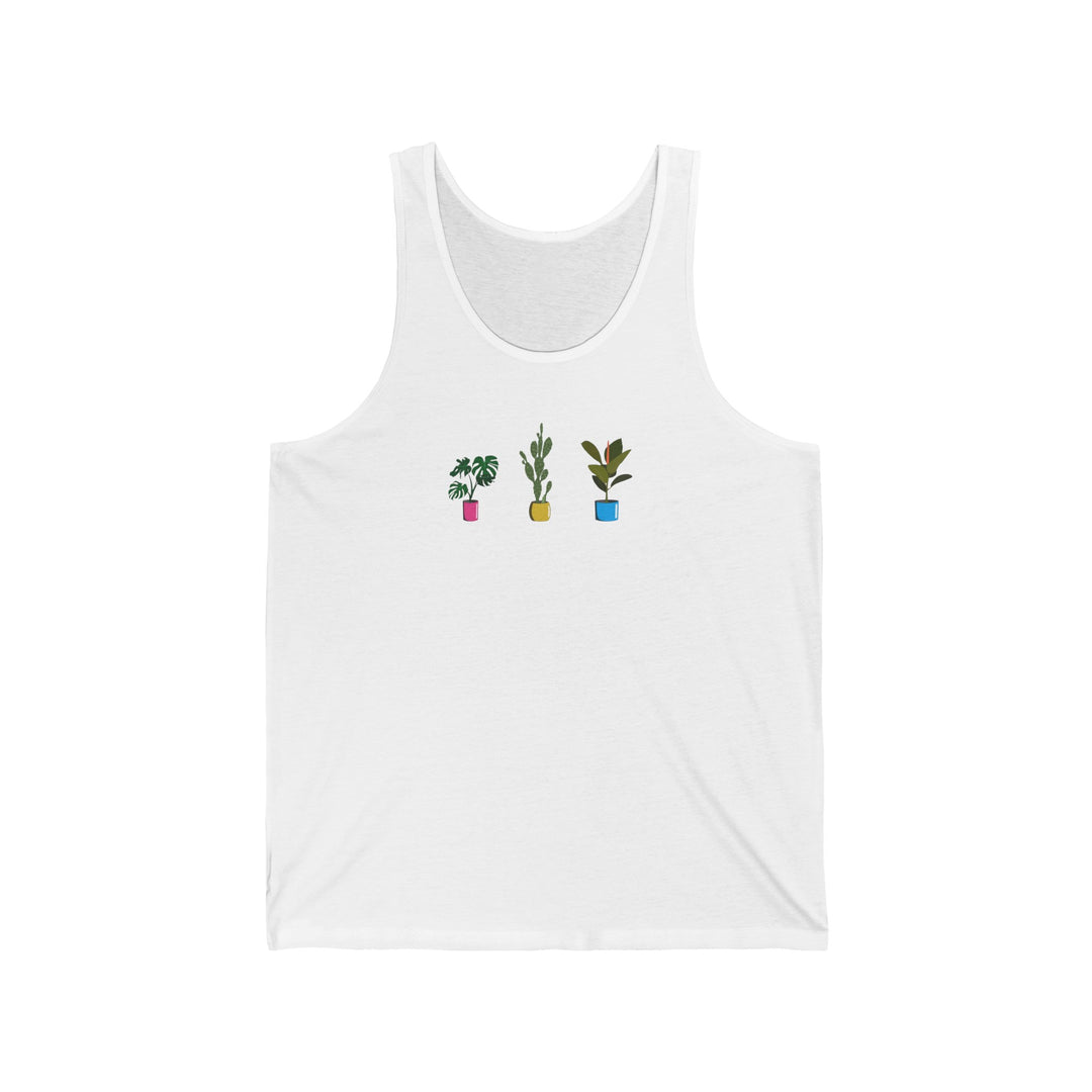 Pansexual Tank Top - Plants