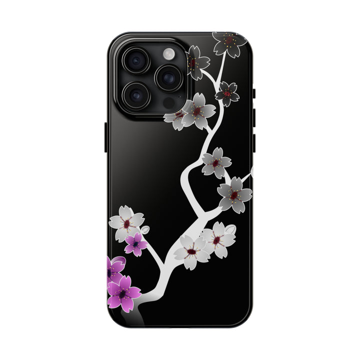 Asexual iPhone Case - Dark Sakura
