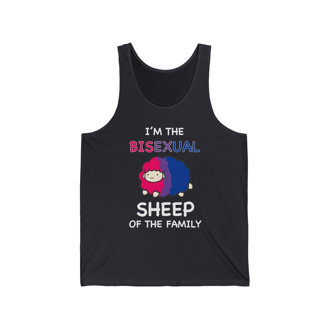 Bisexual Tank Top - I'm The Bisexual Sheep Of The Family