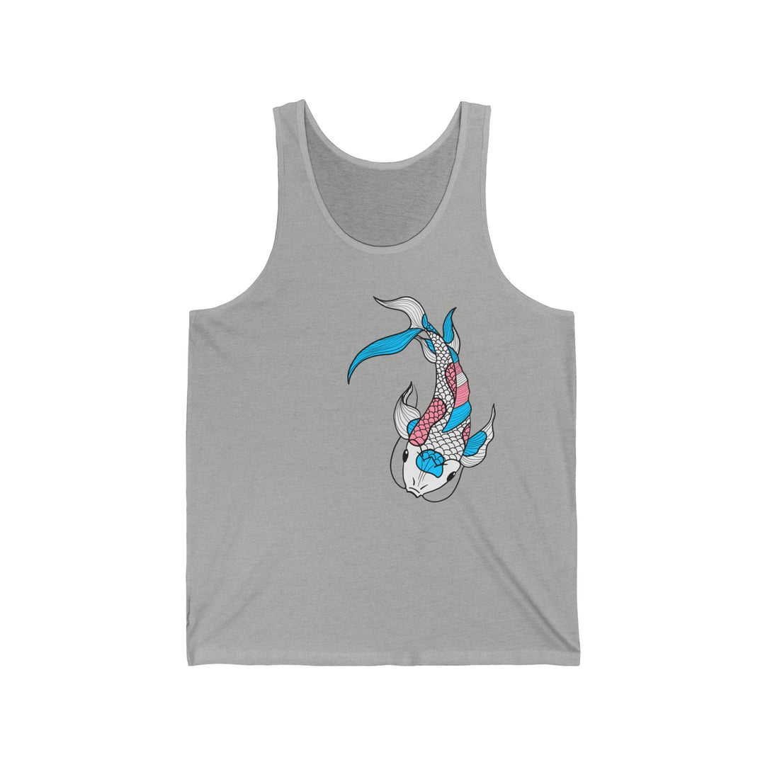 Trans Tank Top - Koi Fish