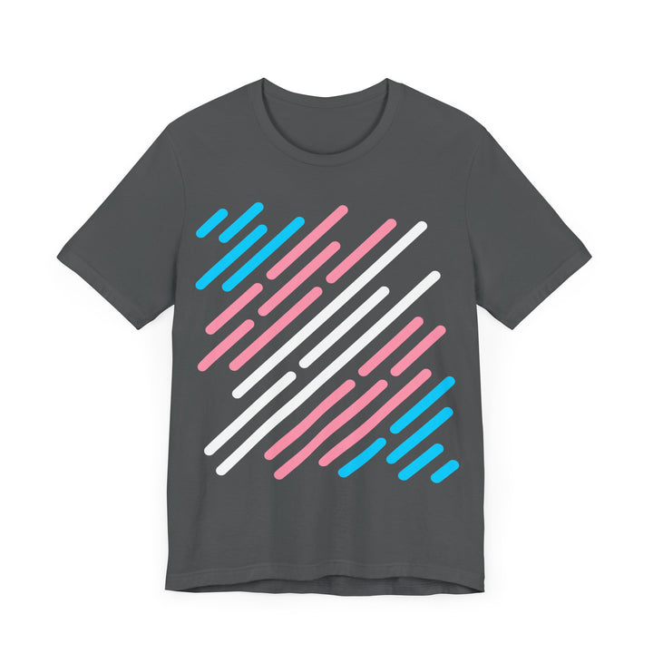 Trans Shirt - Trans Pride Flag Stripes