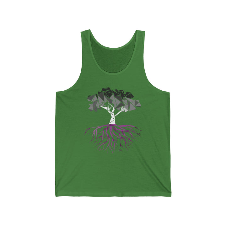 Asexual Tank Top - Abstract Tree