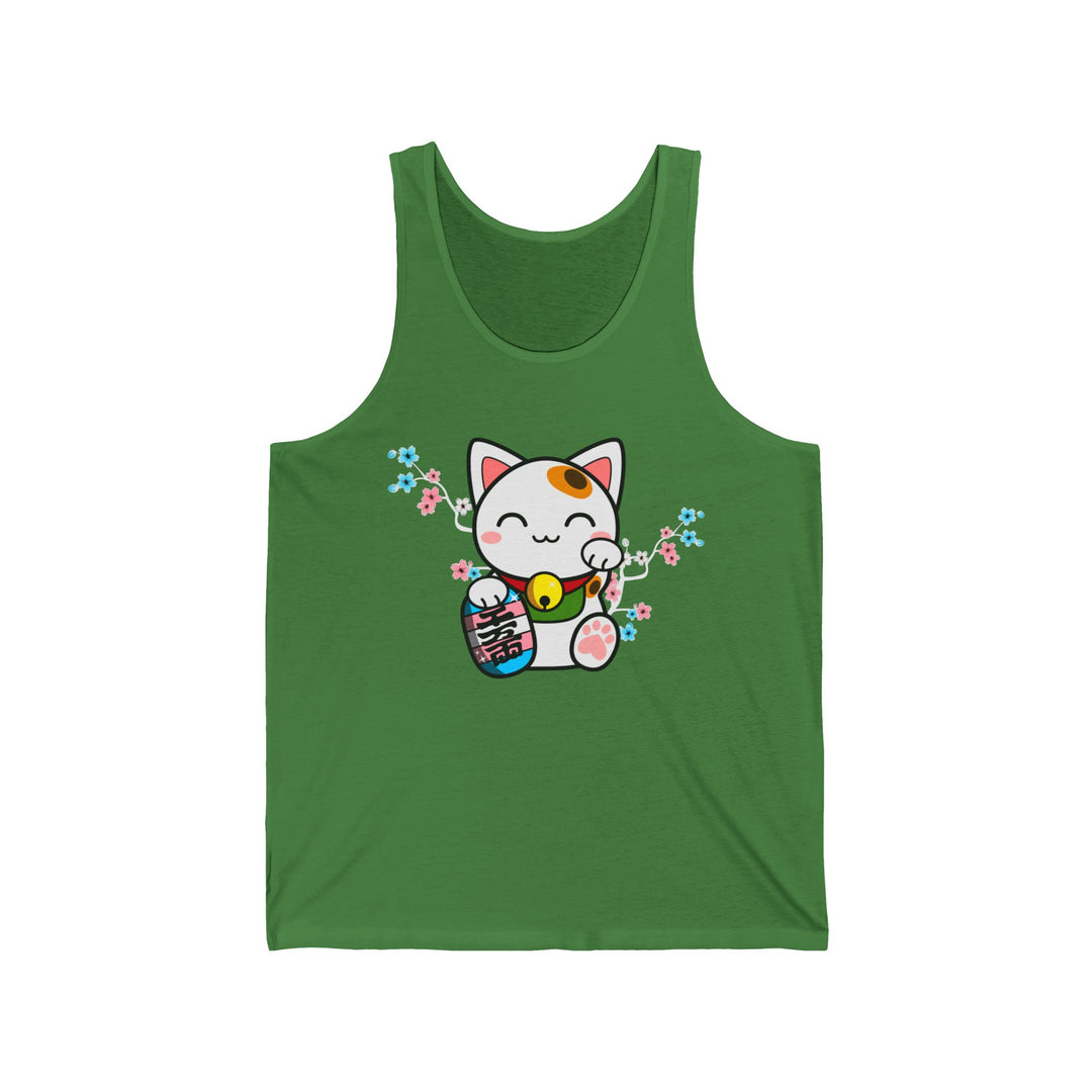 Trans Tank Top - Lucky Cat