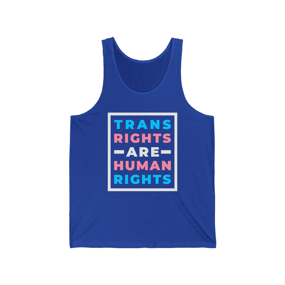 Trans Tank Top - Trans Rights Are Human Rights