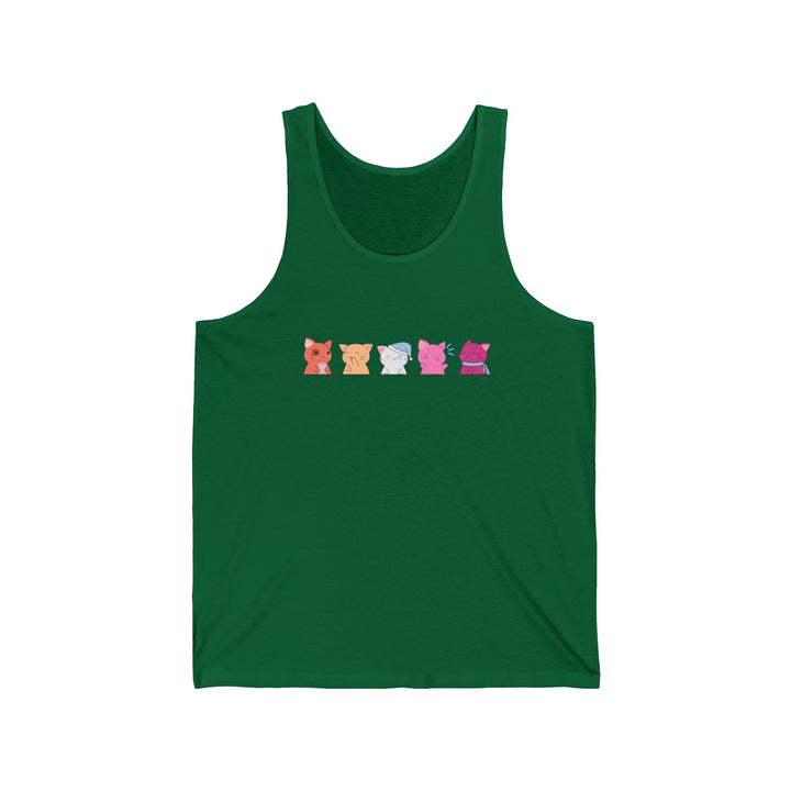 Lesbian Tank Top - Kawaii Cats