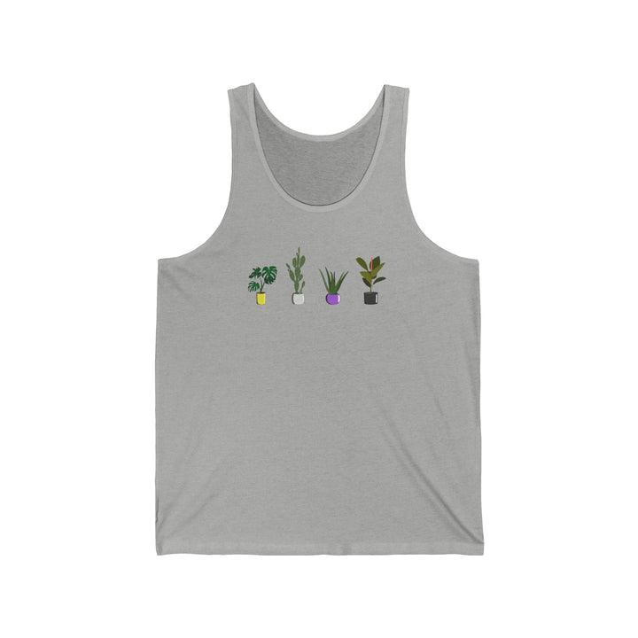 Nonbinary Tank Top - Plants