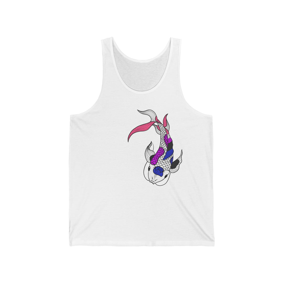 Genderfluid Tank Top - Koi Fish