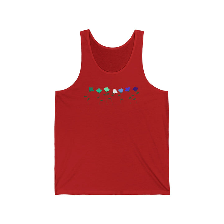 MLM Tank Top - Simple Flowers