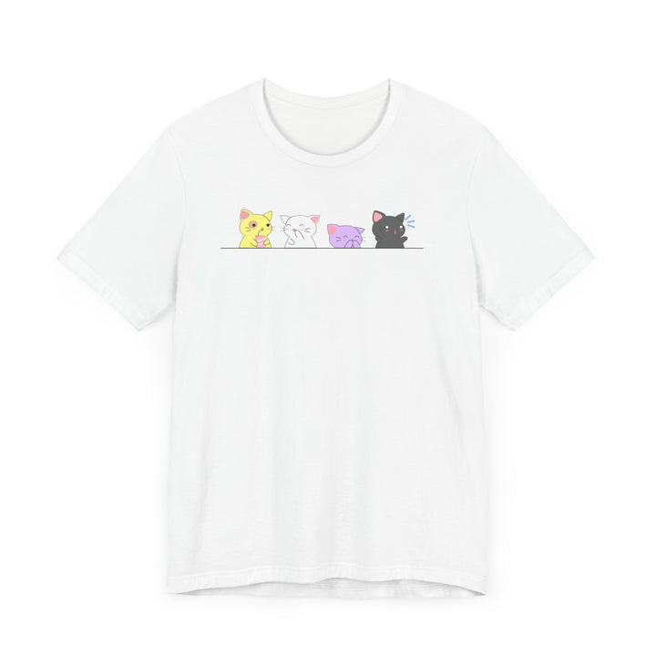 Nonbinary Shirt - Kawaii Cats