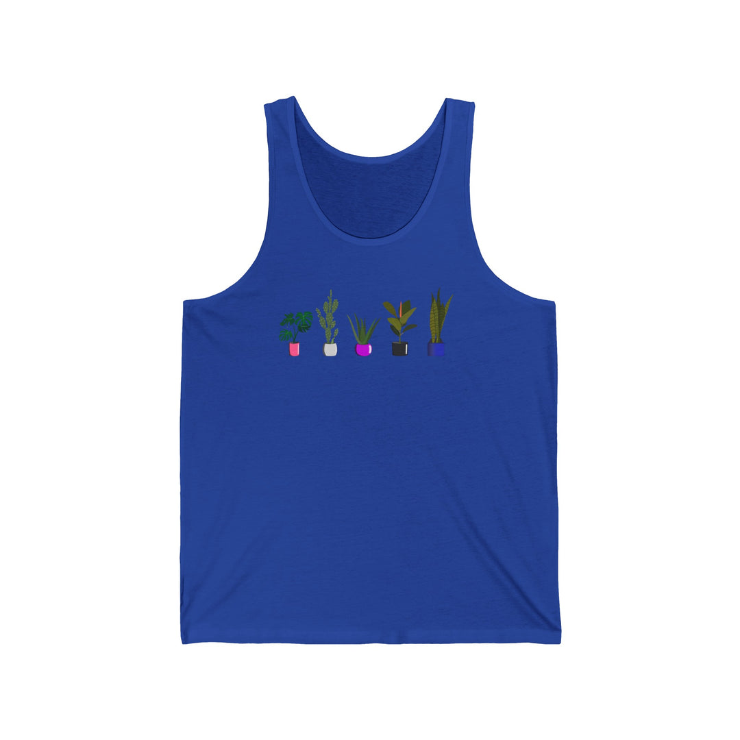 Genderfluid Tank Top - Plants