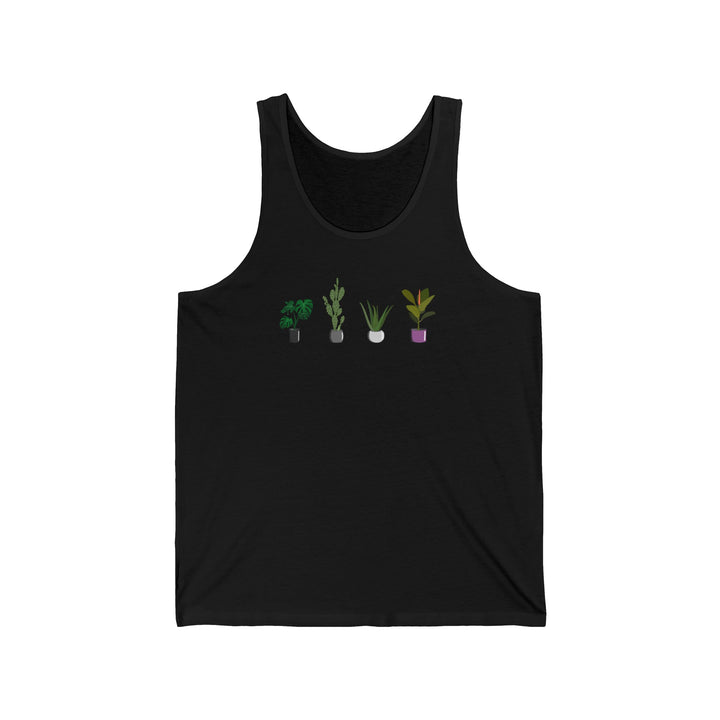 Asexual Tank Top - Plants
