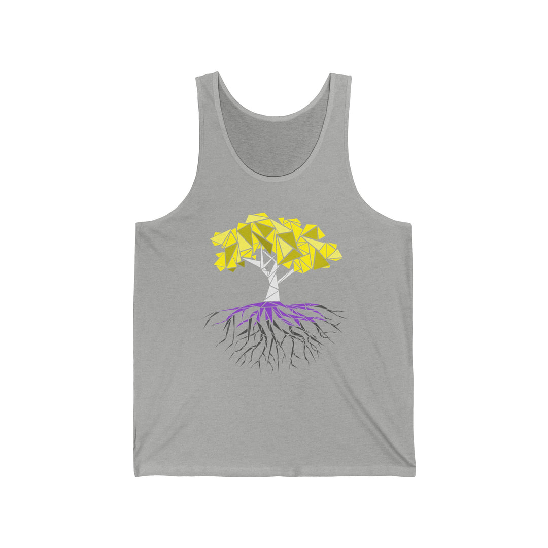 Nonbinary Tank Top - Abstract Tree