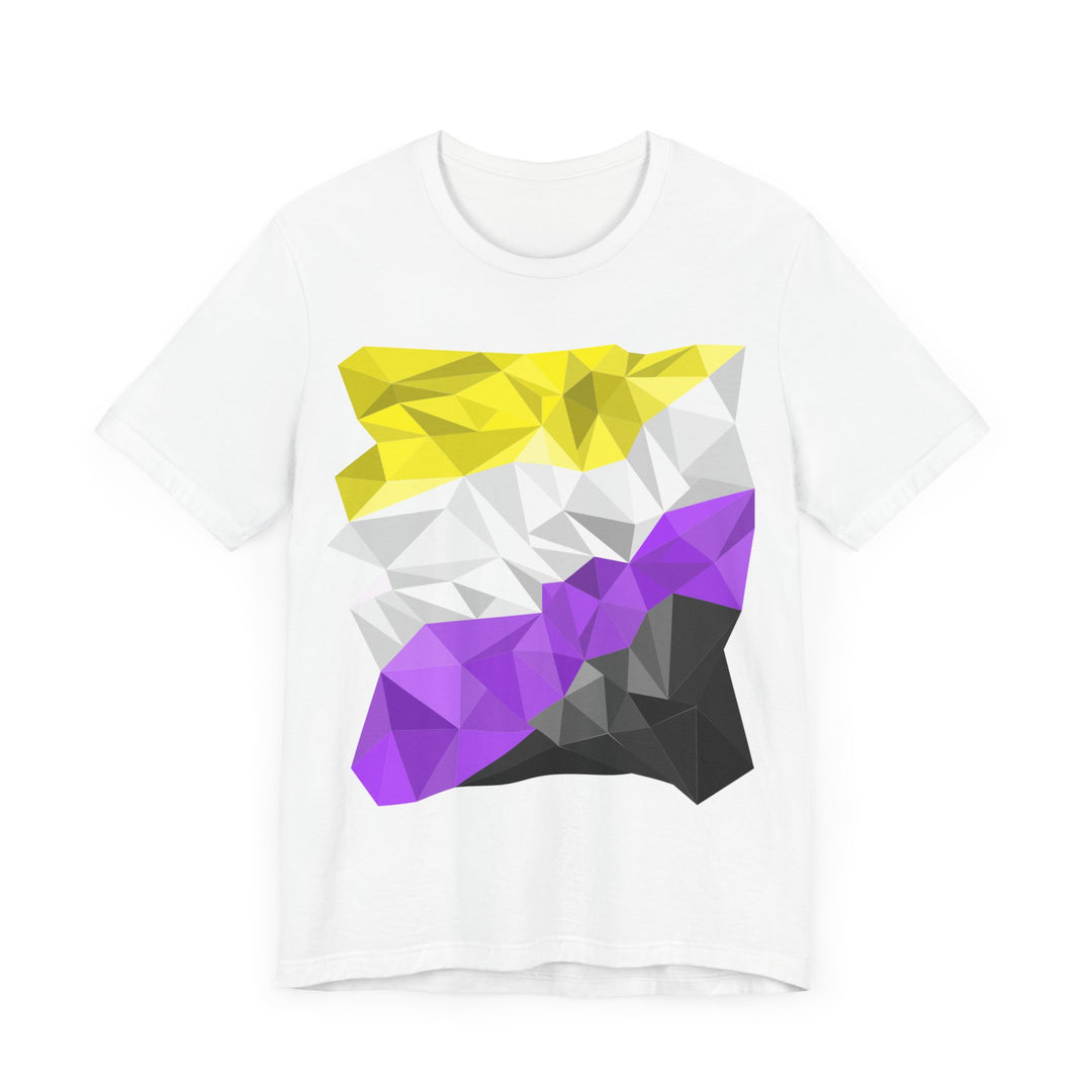 Nonbinary Shirt - Abstract Nonbinary Flag