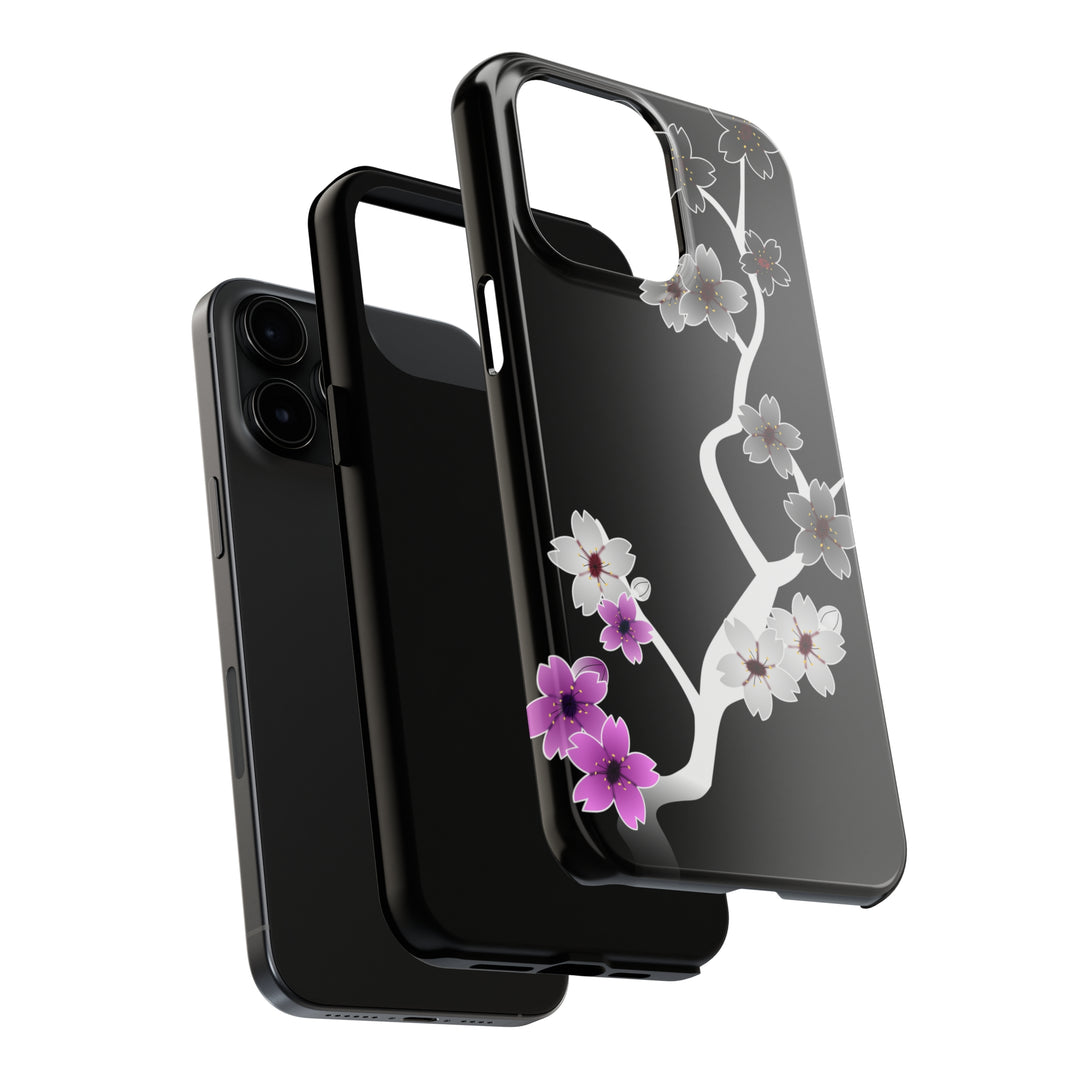 Asexual iPhone Case - Dark Sakura