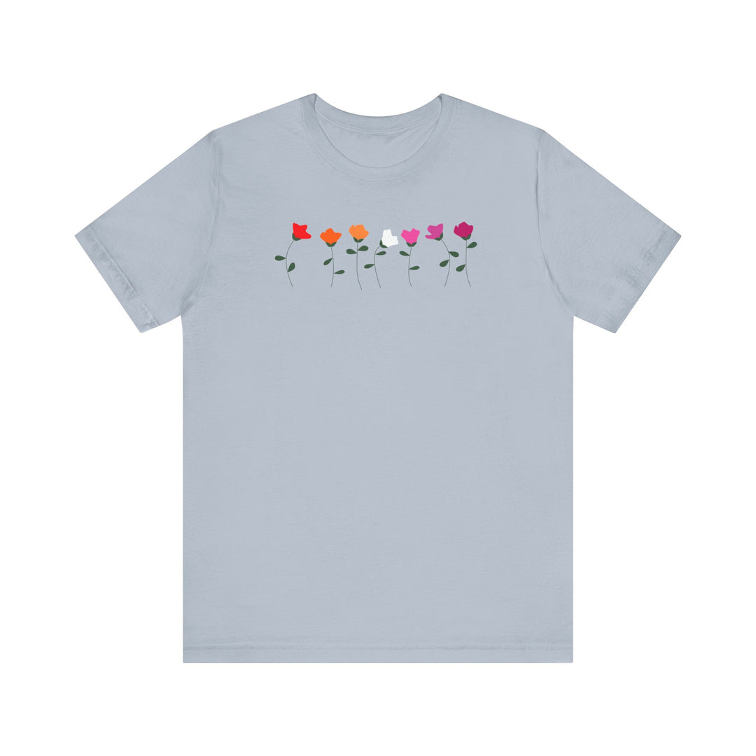 Lesbian Shirt - Simple Flowers