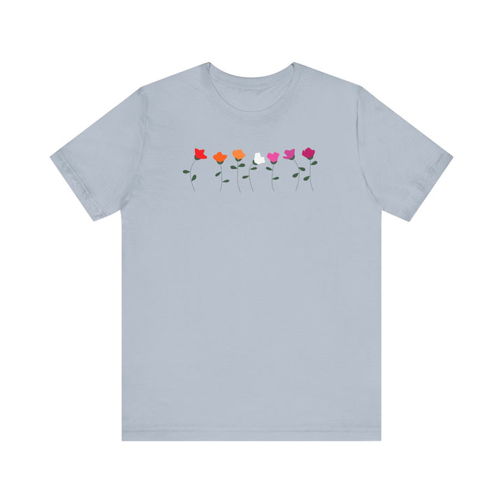 Lesbian Shirt - Simple Flowers