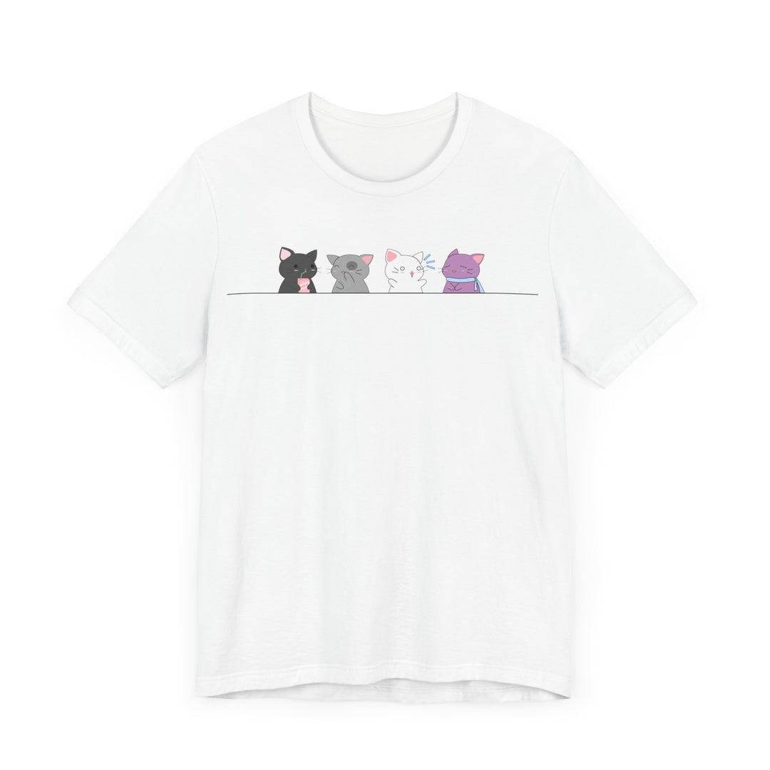 Asexual Shirt - Kawaii Cats